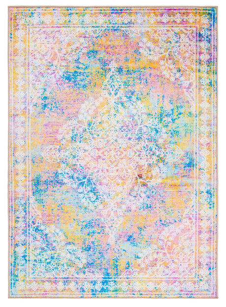 Safavieh Bahia Bah161A Ivory/Blue Rug - Safavieh - bah161a - 4