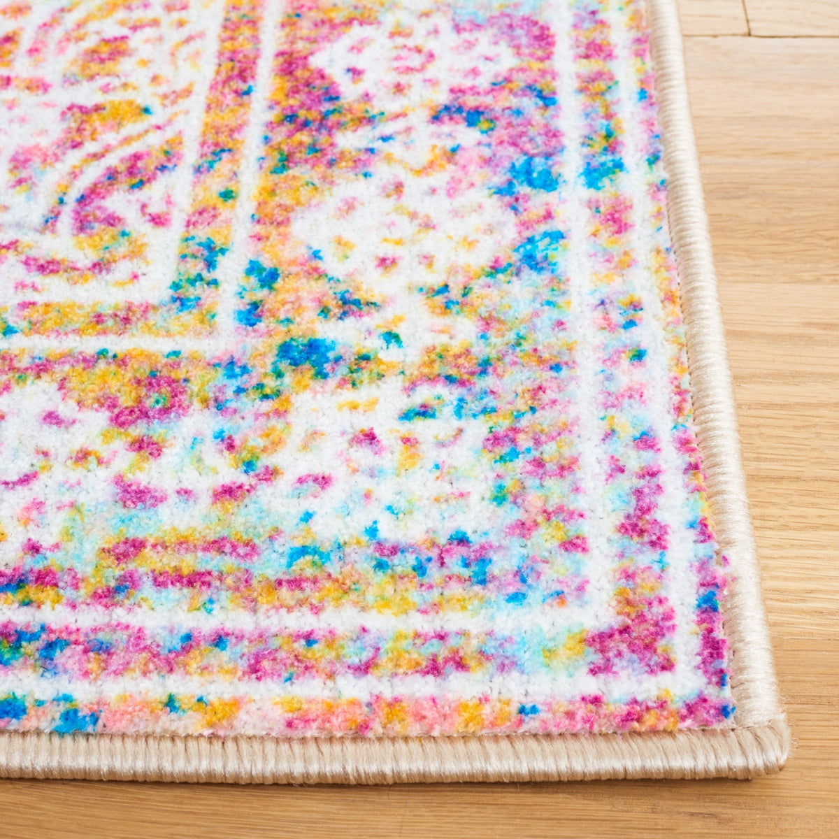 Safavieh Bahia Bah161A Ivory/Blue Rug - Safavieh - bah161a - 7r