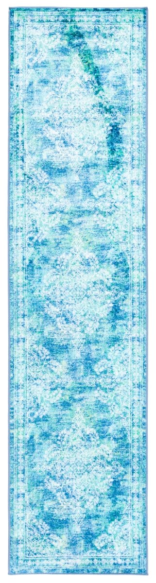 Safavieh Bahia Bah162M Blue/Green Rug.