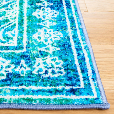 Safavieh Bahia Bah162M Blue/Green Rug.