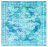 Safavieh Bahia Bah162M Blue/Green Rug.