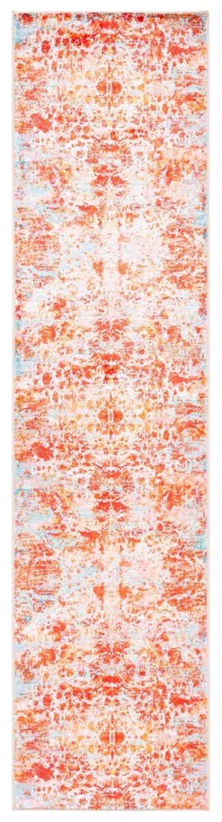 Safavieh Bahia Bah164J Light Blue/Red Rug.