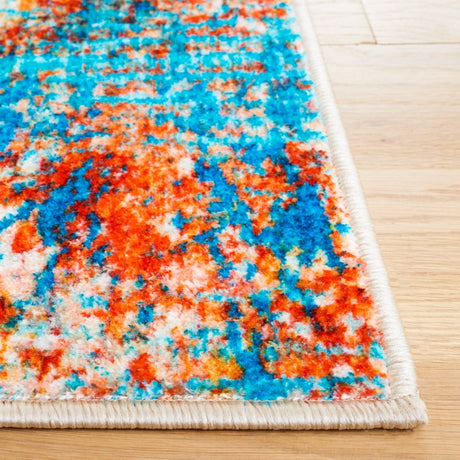 Safavieh Bahia Bah164J Light Blue/Red Rug.