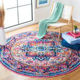 Safavieh Bahia Bah167N Navy/Pink Rug - Safavieh - bah167n - 7r