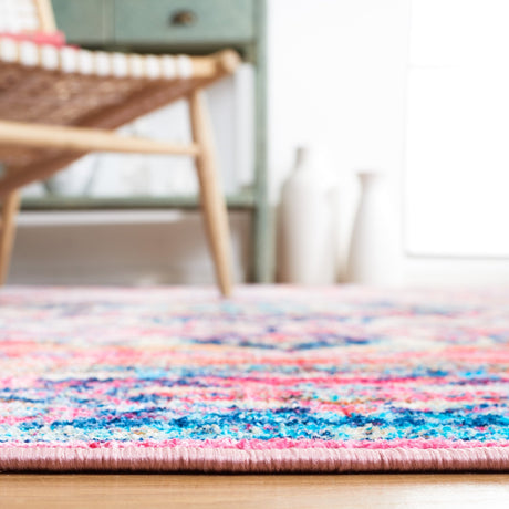 Safavieh Bahia Bah167N Navy/Pink Rug - Safavieh - bah167n - 7r