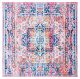 Safavieh Bahia Bah167N Navy/Pink Rug - Safavieh - bah167n - 7sq