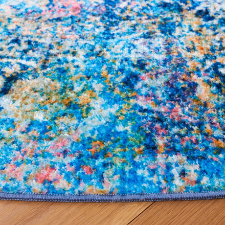 Safavieh Bahia Bah168M Blue/Gold Rug.