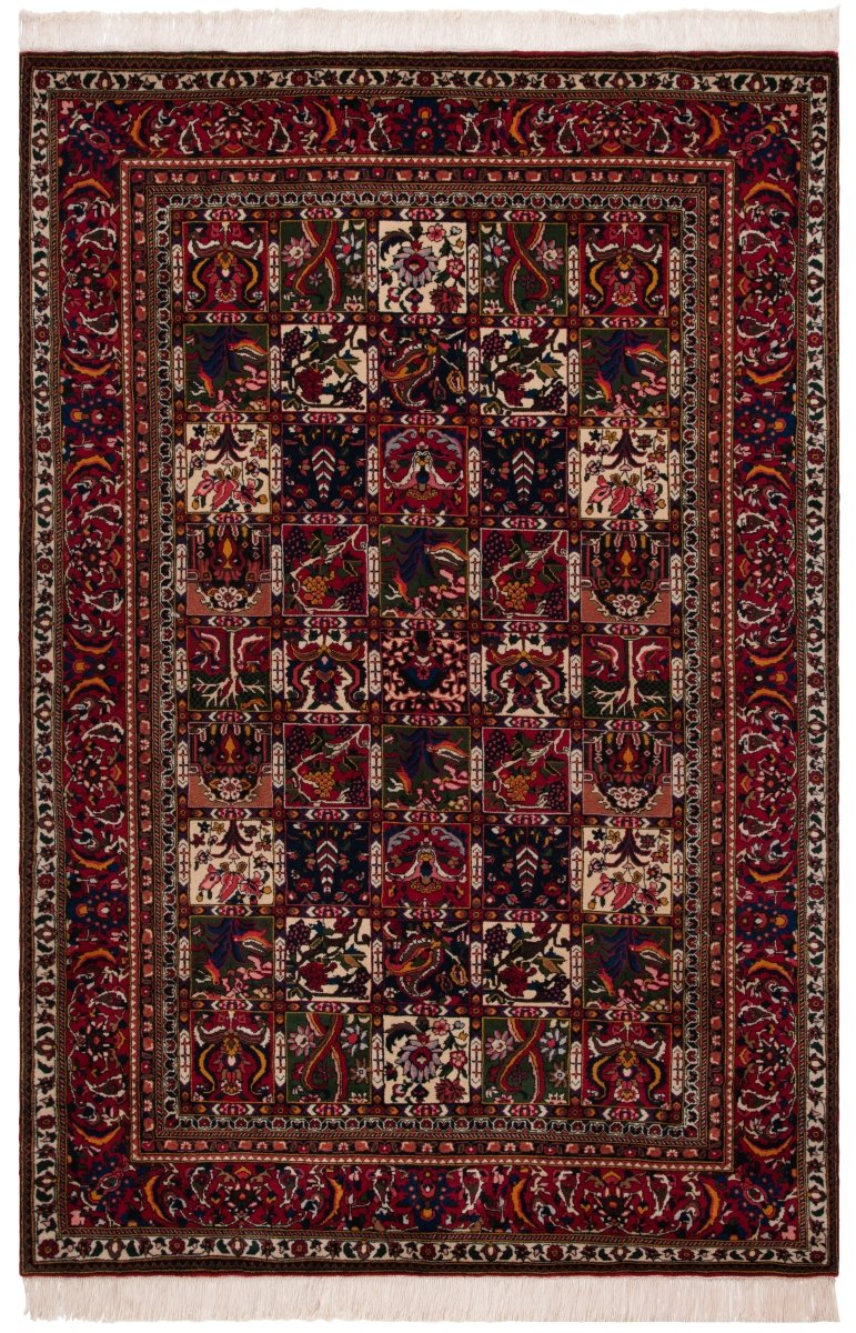 Safavieh Bakhtiari Bkt103A Ivory/Red Rug.