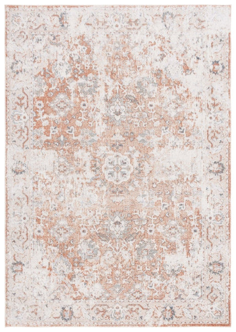 Safavieh Baltimore Bal852A Ivory/Rust Rug.