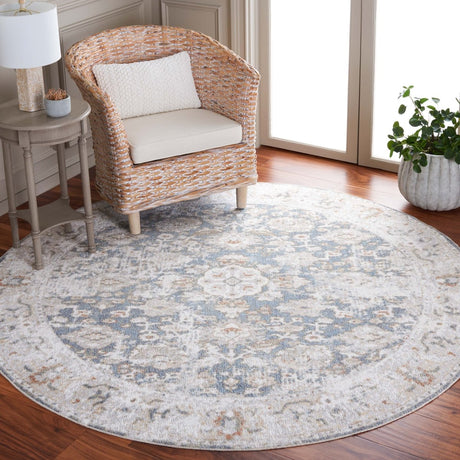 Safavieh Baltimore Bal852F Light Grey/Blue Rug.