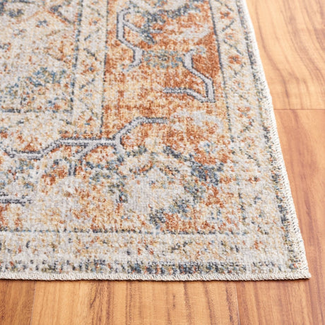 Safavieh Baltimore Bal854B Beige/Rust Rug.