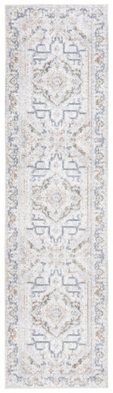 Safavieh Baltimore Bal854F Light Grey/Rust Rug.