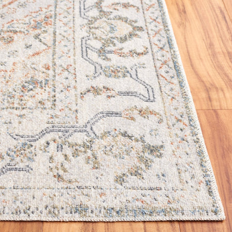 Safavieh Baltimore Bal854F Light Grey/Rust Rug.