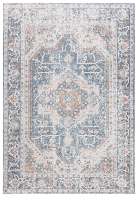 Safavieh Baltimore Bal854G Light Grey/Blue Rug.