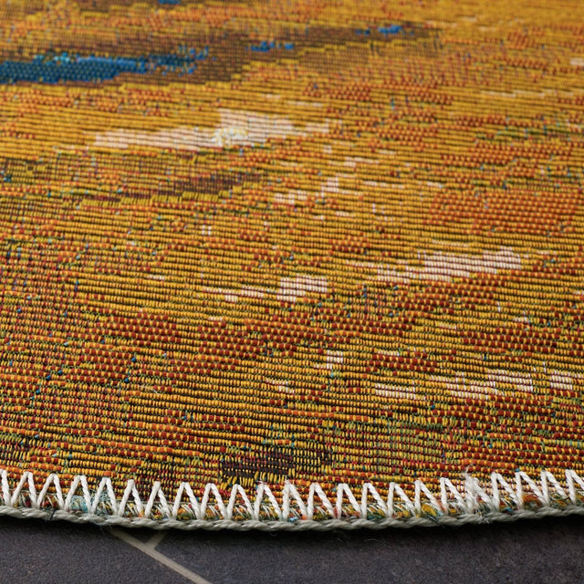 Safavieh Barbados Bar510M Blue/Gold Rugs.