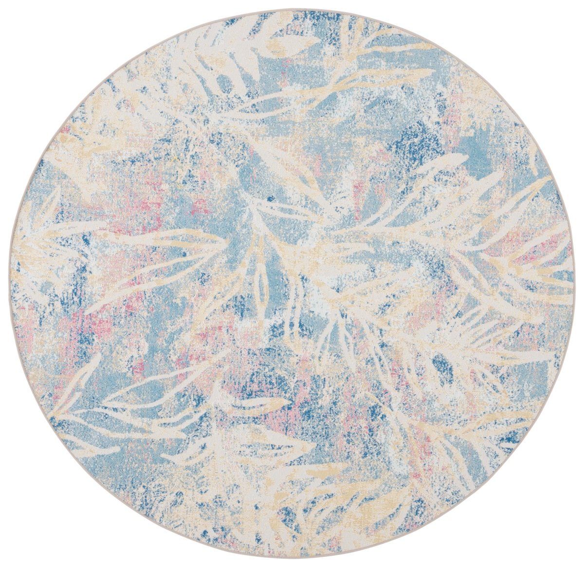 Safavieh Barbados Bar512M Light Blue/Ivory Rug.