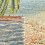 Safavieh Barbados Bar515A Gold/Blue Rugs.