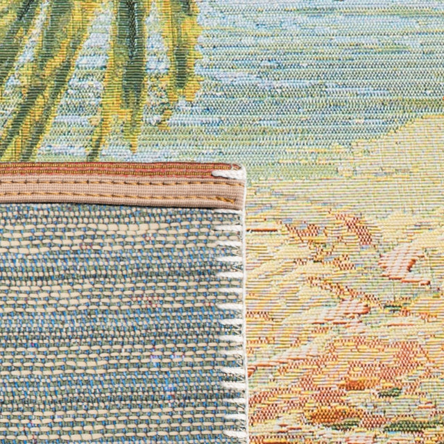 Safavieh Barbados Bar515A Gold/Blue Rugs.