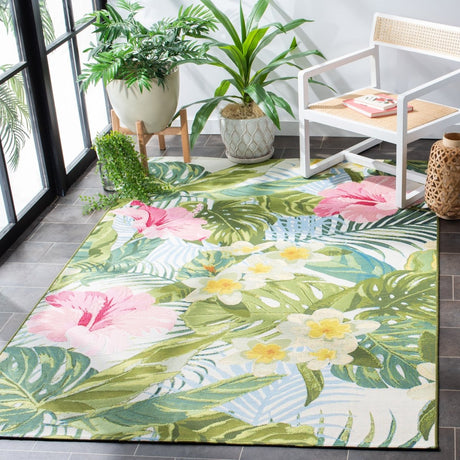 Safavieh Barbados Bar516X Green/Pink Rugs.