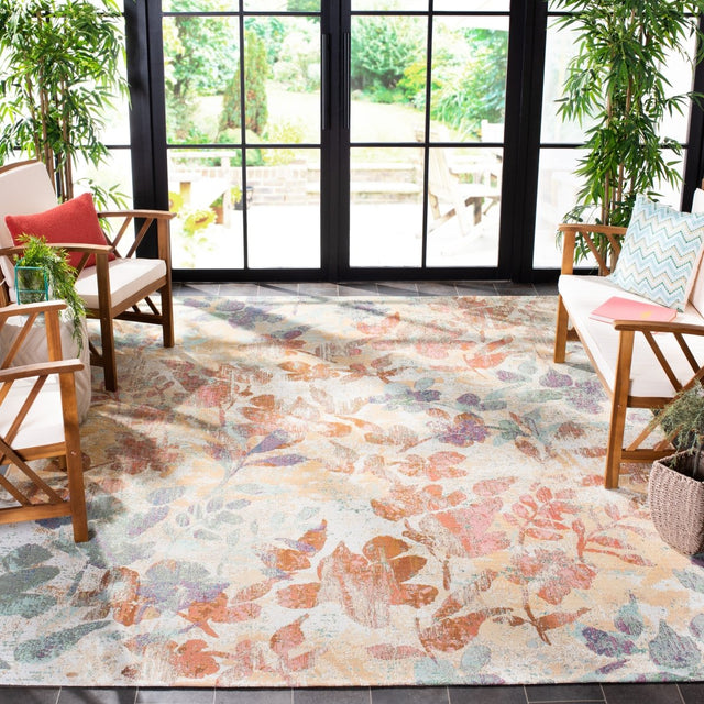 Safavieh Barbados Bar525B Beige/Red Rug.