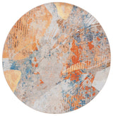 Safavieh Barbados Bar536M Blue/Rust Rug.