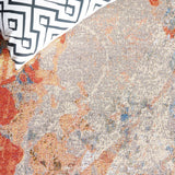 Safavieh Barbados Bar536M Blue/Rust Rug.