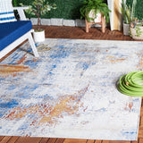 Safavieh Barbados Bar537A Ivory/Blue Rust Rug.