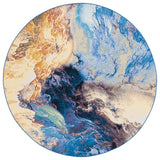 Safavieh Barbados Bar540M Blue/Rust Gold Rug.