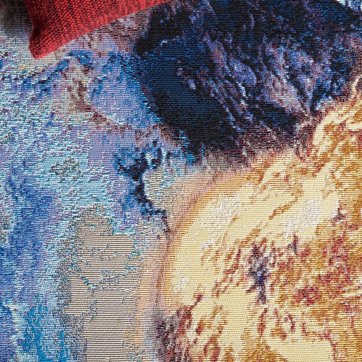 Safavieh Barbados Bar540M Blue/Rust Gold Rug.