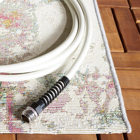 Safavieh Barbados Bar544Y Green Ivory/Black Rust Rug.