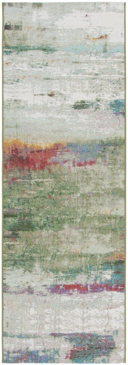Safavieh Barbados Bar545Y Green/Blue Purple Rug.