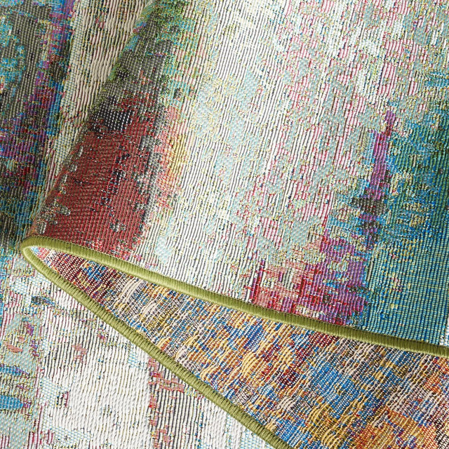 Safavieh Barbados Bar545Y Green/Blue Purple Rug.