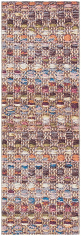 Safavieh Barbados Bar546V Purple/Green Rust Rug.