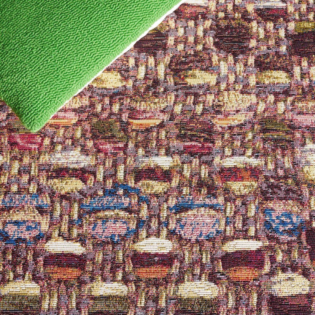 Safavieh Barbados Bar546V Purple/Green Rust Rug.