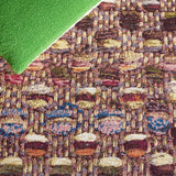 Safavieh Barbados Bar546V Purple/Green Rust Rug.