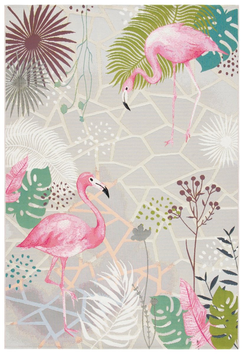 Safavieh Barbados Bar551F Grey/Pink Rugs.