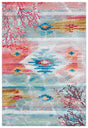 Safavieh Barbados Bar554M Light Blue/Pink Rugs.