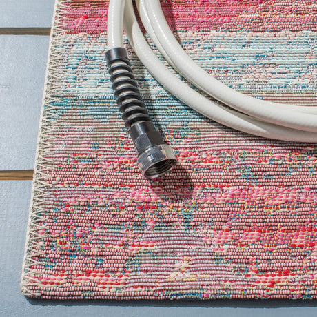 Safavieh Barbados Bar554M Light Blue/Pink Rugs.