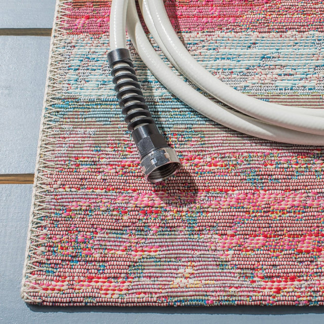 Safavieh Barbados Bar554M Light Blue/Pink Rugs.