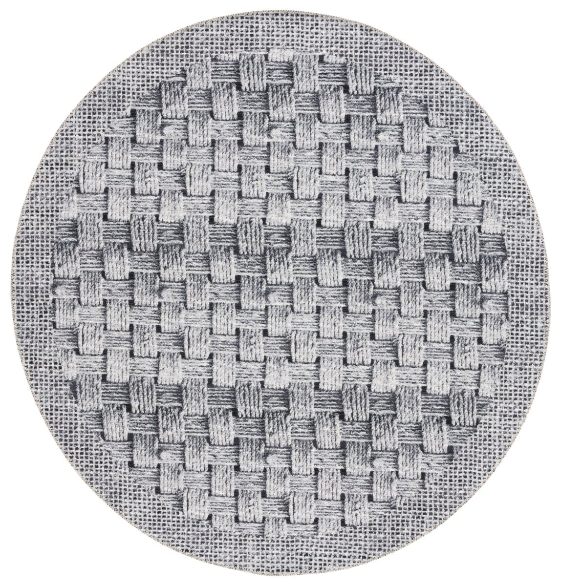 Safavieh Barbados Bar557Z Black/Ivory Rug.