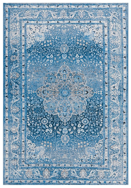 Safavieh Barbados Bar558M Blue/Ivory Rug.