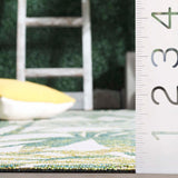 Safavieh Barbados Bar561A Ivory/Green Rug.