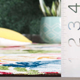 Safavieh Barbados Bar562A Ivory/Green Rust Rug.