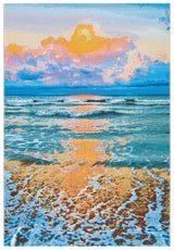 Safavieh Barbados Bar581C Gold/Blue Rugs.