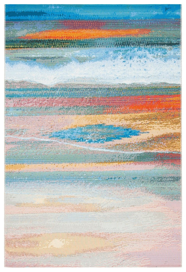 Safavieh Barbados Bar585M Light Blue/Pink Rugs.