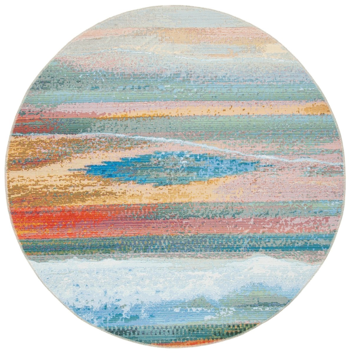Safavieh Barbados Bar585M Light Blue/Pink Rugs.