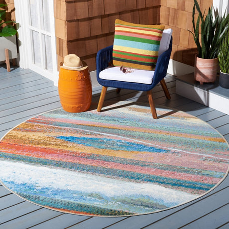 Safavieh Barbados Bar585M Light Blue/Pink Rugs.
