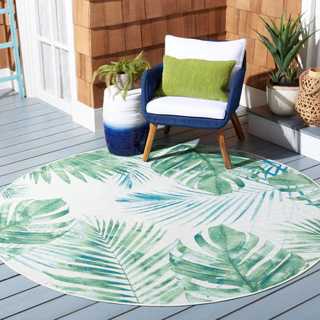Safavieh Barbados Bar590X Green/Teal Rugs.