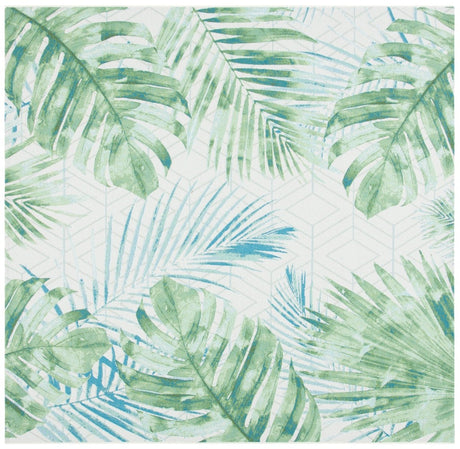 Safavieh Barbados Bar590X Green/Teal Rugs.