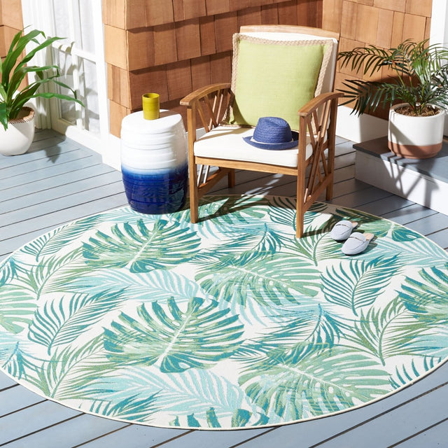 Safavieh Barbados Bar592X Green/Teal Rugs.